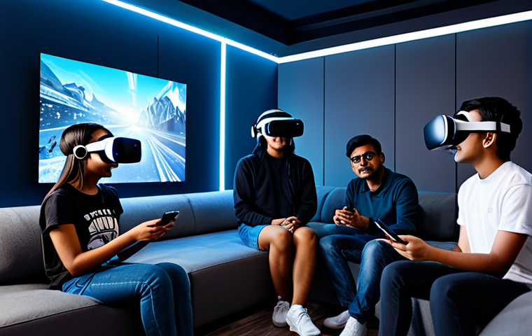 미디어학 관련 직업 - **Image Prompt: The Multidisciplinary Digital Creator in India**
    A vibrant and dynamic scene fea...